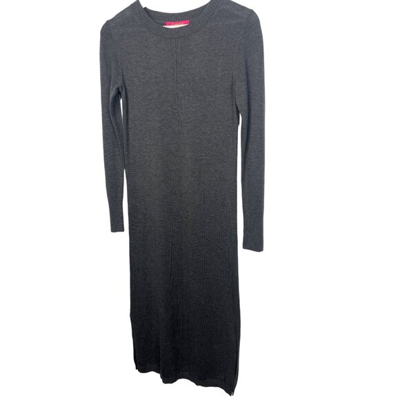 Catherine Malandrino Gray Long Sleeve Sweater Dress XS - Picture 1 of 7